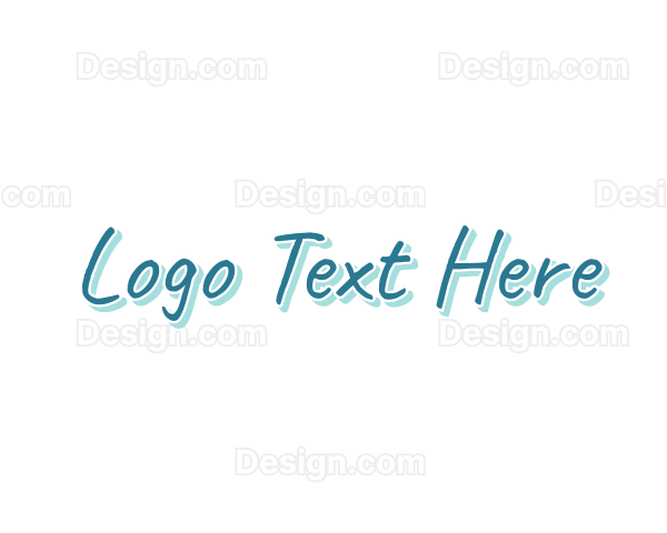 Generic Handwritten Signature Logo