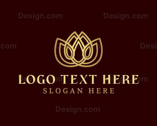 Lotus Flower Wellness Logo