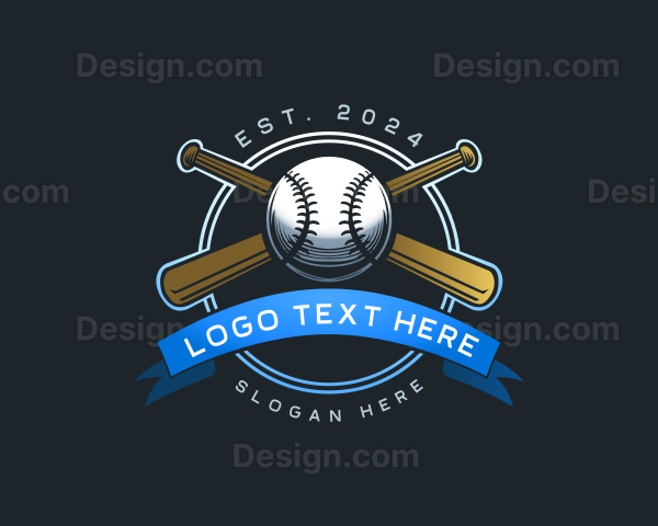 Baseball Sports Varsity Logo