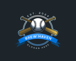 Baseball Sports Varsity logo design