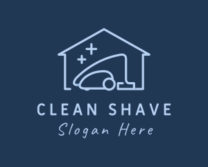 Vacuum Home Cleaning  logo design