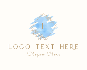 Luxury Floral Watercolor Logo