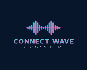 Music Sound Wave Sonic logo design