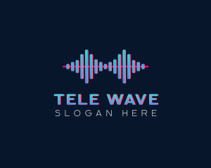 Music Sound Wave Sonic logo design