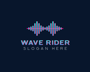 Music Sound Wave Sonic logo design