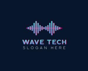 Music Sound Wave Sonic logo design