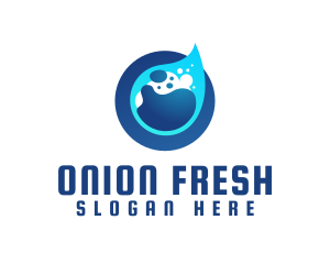 Wet Purified Liquid logo design