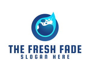 Wet Purified Liquid logo design