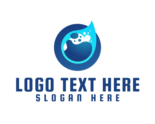 Liquid logo example 1