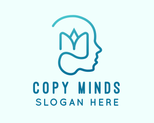 Floral Mind Mental Therapy  logo design