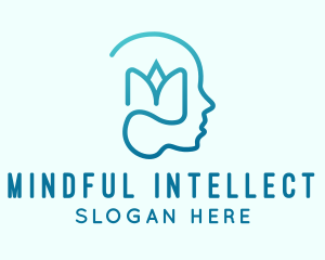 Floral Mind Mental Therapy  logo design