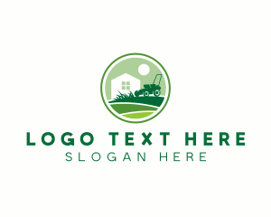 Grass Lawn Mower  logo