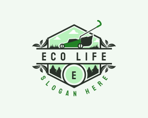 Natural Lawn Care Gardening logo design