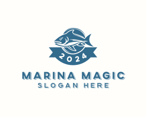 Seafood Fishery Marine logo design