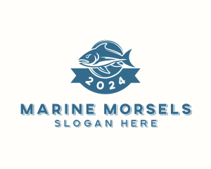 Seafood Fishery Marine logo design