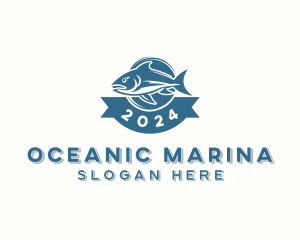 Seafood Fishery Marine logo