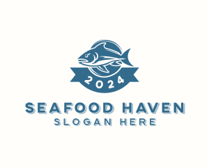 Seafood Fishery Marine logo design