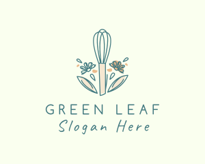 Organic Flower Whisk  logo