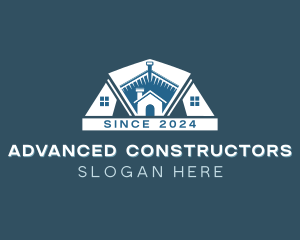 Carpentry Roofing Renovation logo design