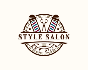 Barber Haircut Hairstylist logo