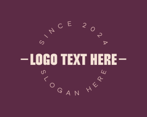 Circle Handwritten Business logo