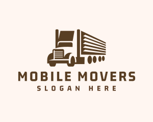 Trucking Company Logistics  logo design