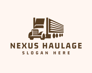 Trucking Company Logistics  logo design