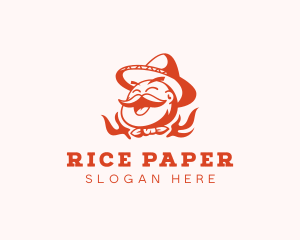 Mexican Restaurant Chef logo design