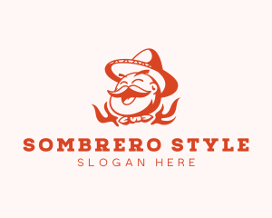 Mexican Restaurant Chef logo design