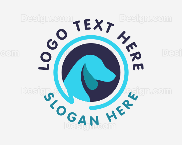 Minimalist Pet Dog Logo