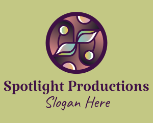 Organic Products Emblem  logo design