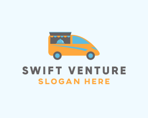 Food Truck Van logo design