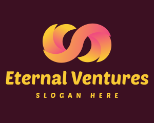 Fiery Infinite Sign logo design