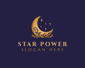 Flower Lunar Moon Logo