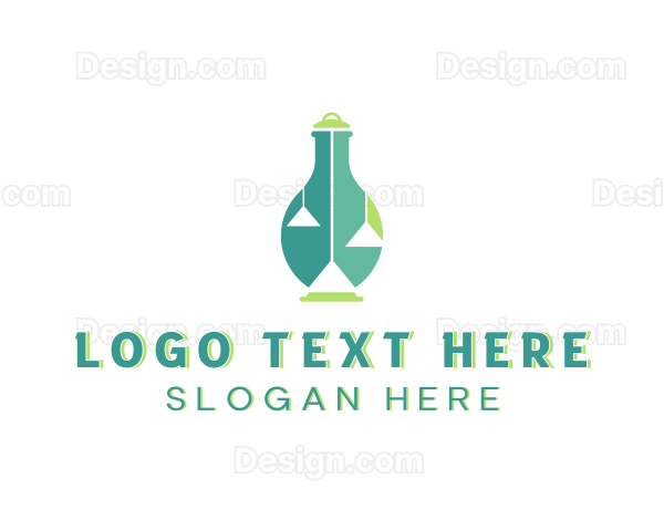 Lamp Shade Bulb Logo