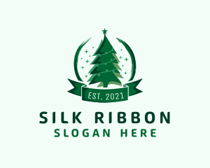 Christmas Tree Ornate logo design