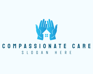 Hand House Care logo design