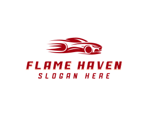 Supercar Racing Vehicle Logo