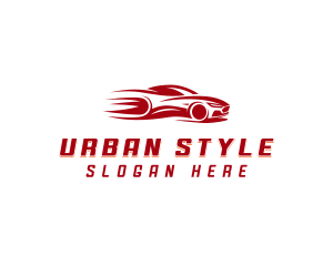 Supercar Racing Vehicle Logo