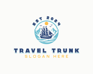 Tourism Traveler Trip logo design