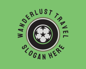 Star Soccer Ball Logo