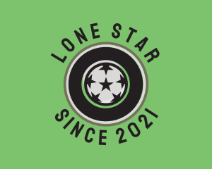 Star Soccer Ball logo design