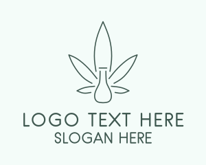 Green Bottle Cannabis  Logo