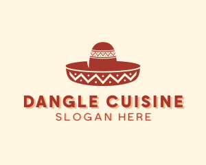 Traditional Mexican Hat logo design