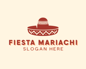 Traditional Mexican Hat logo design