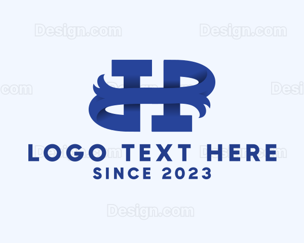 Premium Ribbon Brand Logo