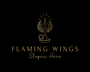 Gold Wings Candle logo