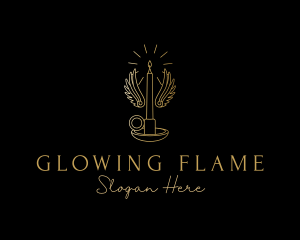 Gold Wings Candle logo