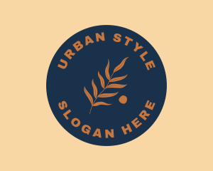 Holistic Modern Plant Badge logo