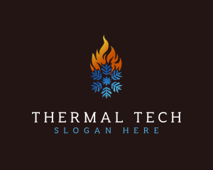 Fire Snowflake Thermal logo